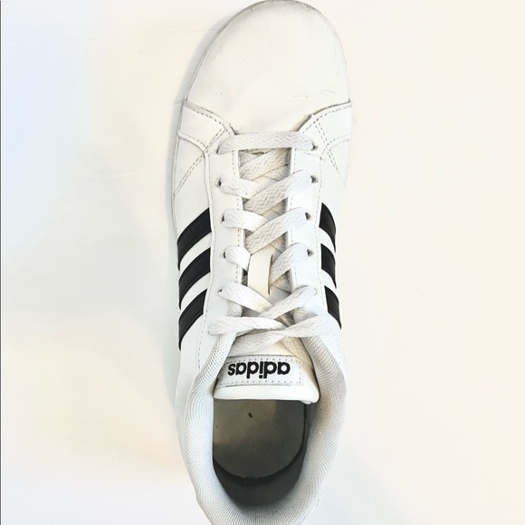 Adidas Grand Court Sneakers, Size 7 - Picture 4 of 7